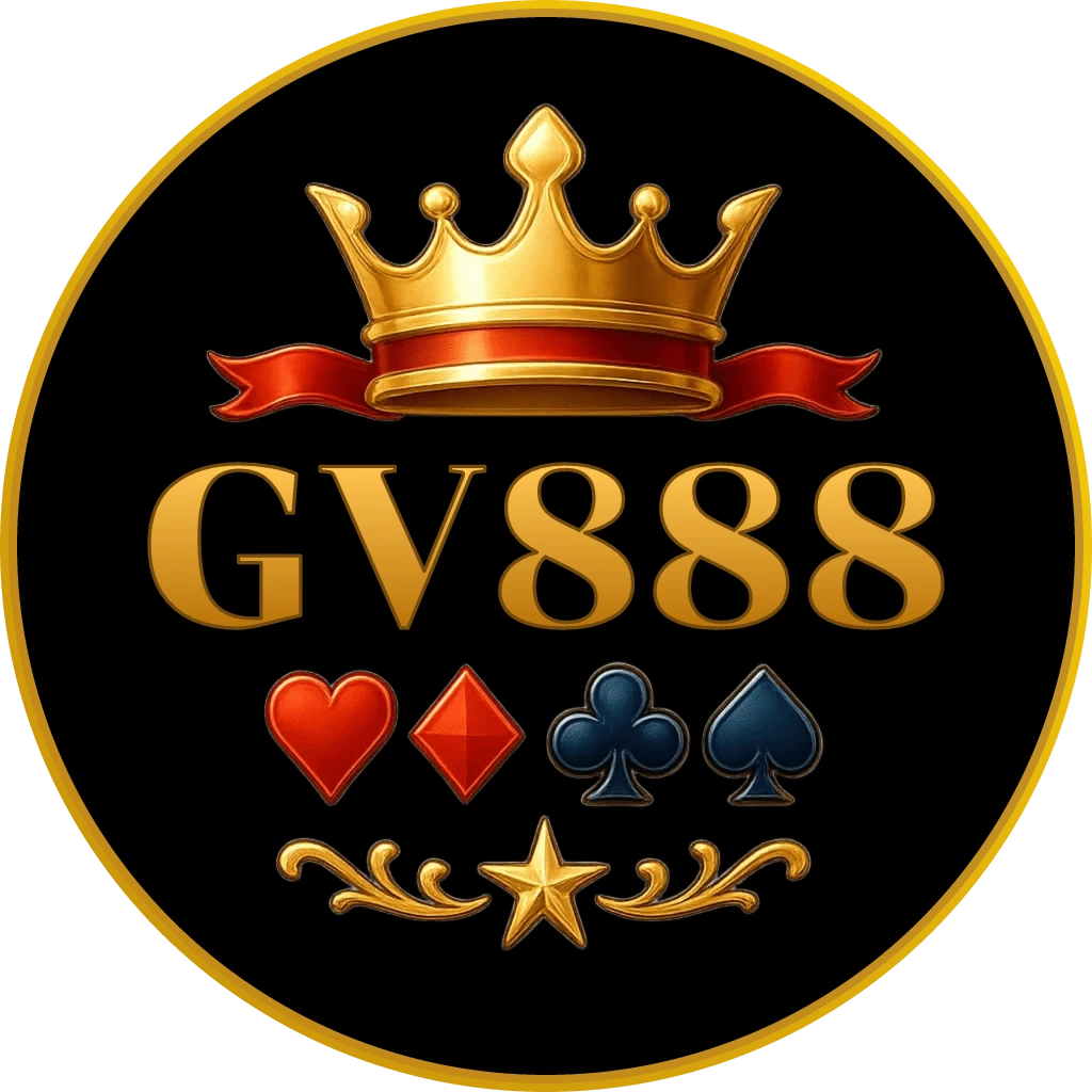 Elegant casino scene with a glamorous woman in a red dress holding poker chips near a roulette table showcasing the premium gaming atmosphere of GV888 for Bangladesh
